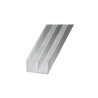  P50 Profilé 16x10 Dble U 2M alu brut NRS CQFD - Sanifer Tamatave