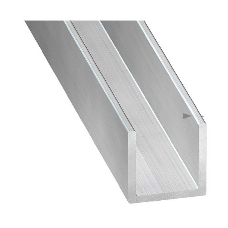  Profilé U alu brut 10x10 2M  - Sanifer Tamatave