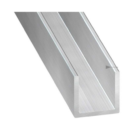  Profilé U alu brut 10x10 2M  - Sanifer Tamatave