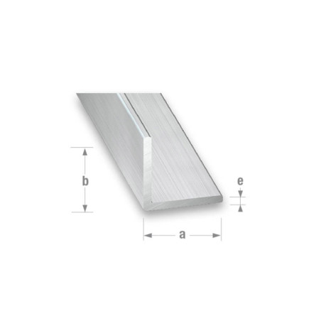  P50 Cornière égale 10mm 2M alu brut  NRS CQFD - Sanifer Tamatave
