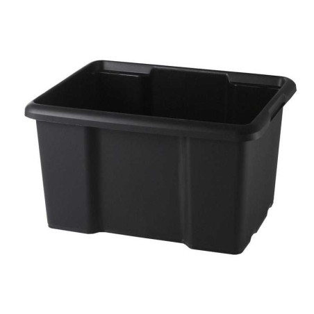  Bac plastique empilable 45l noir  - Sanifer Tamatave