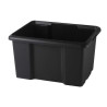  Bac plastique empilable 45l noir  - Sanifer Tamatave