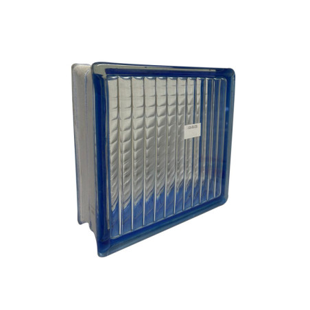  Brique de verre 190x190x80mm s-color blue paralleil NO NAME - Sanifer Tamatave