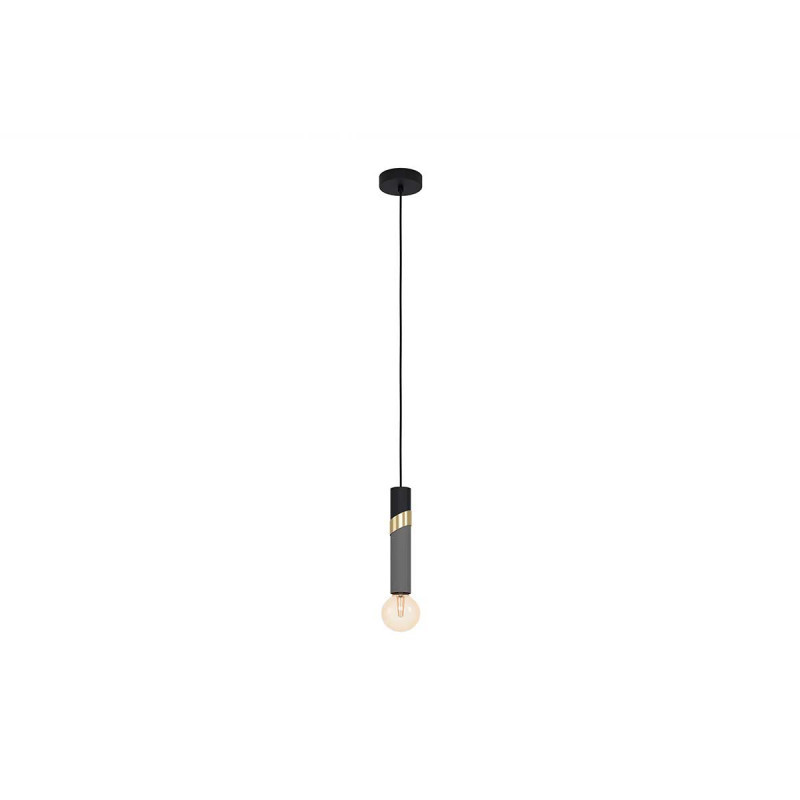  Suspension acier /noir-gris E27 CEDRAL  40w h1500 EGLO - Sanifer Tamatave