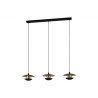 Suspension nuvano noir-or gu10 3x4,5w 3x345lm l985 h1100 Eglo EGLO - Sanifer Tamatave