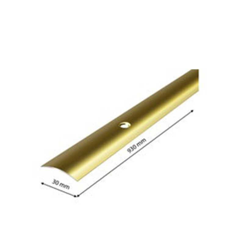  Seuil basic aluminium laiton brossé 93cmx30mm ARTENS - Sanifer Tamatave