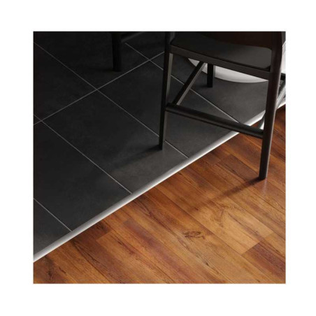  Seuil adhésif bombe aluminium mat 83cmx30mm ARTENS - Sanifer Tamatave