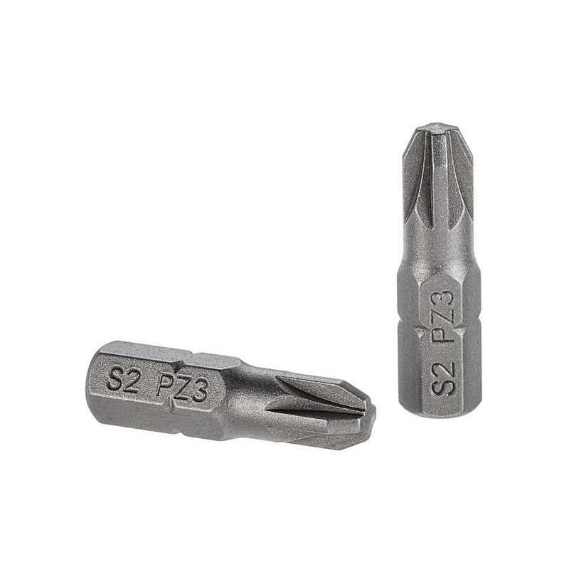  Lot de 2 embouts de vissage pz3 diamètre 25 mm Dexter DEXTER - Sanifer Tamatave