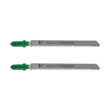  Lame scie sauteuse pour bois dur 3-30 x2 dents inversées DEXTER - Sanifer Tamatave