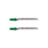  Lot de 2 lames pour parquet et stratifié coupe franche 1 5-15 mm DEXTER - Sanifer Tamatave