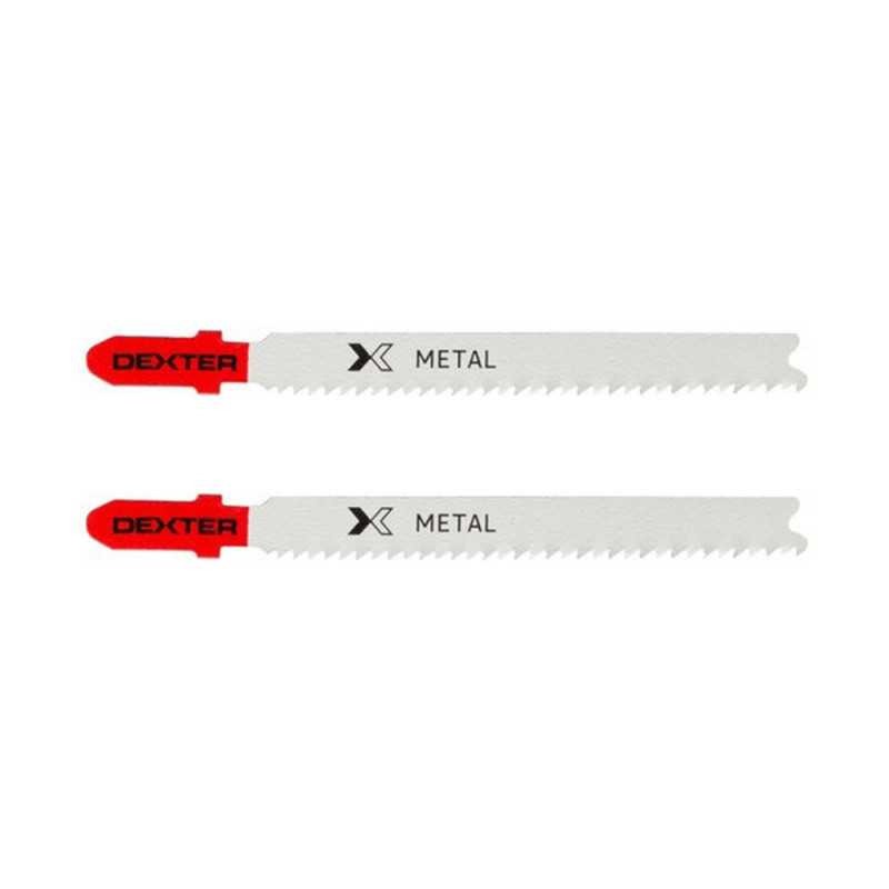  Lame de scie sauteuse métal 2 5-6mm coupe droite lot 2 DEXTER - Sanifer Tamatave