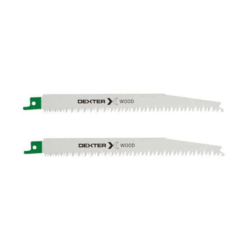  Lame de scie sabre bois 150mm lot 2 DEXTER - Sanifer Tamatave