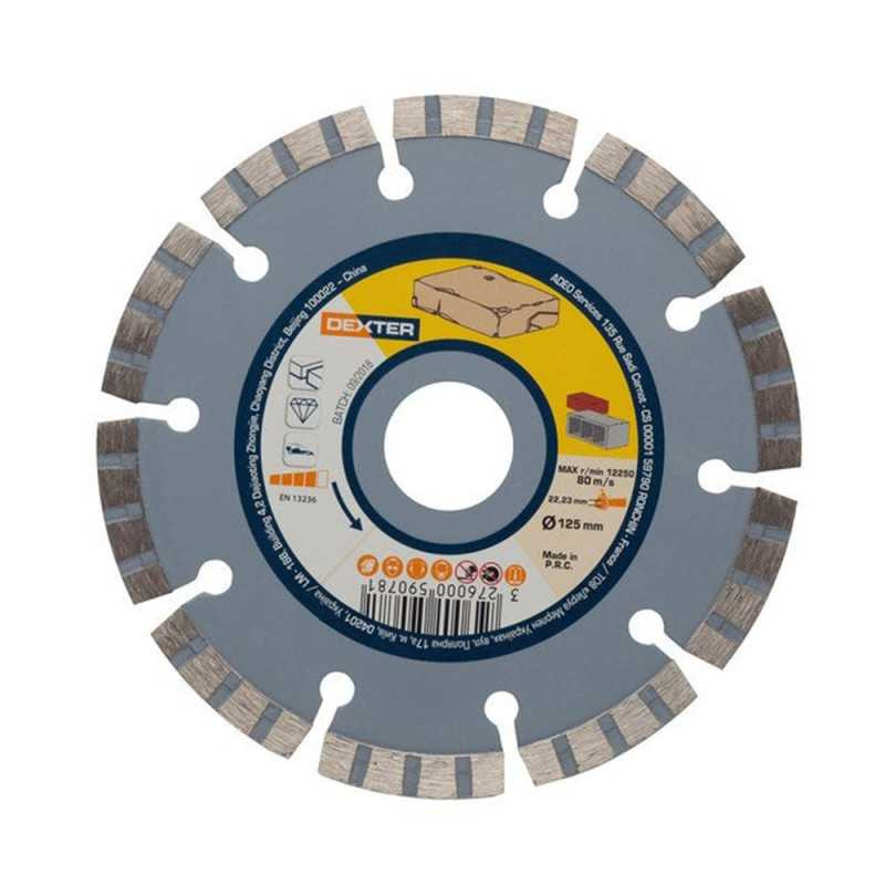  Disque diamant pierre 125x222 DEXTER - Sanifer Tamatave