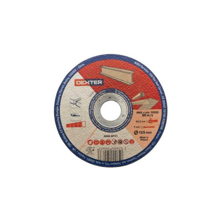  Disque métal acier acier 125x1x222 DEXTER - Sanifer Tamatave