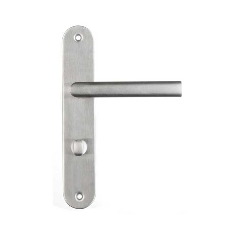  P50 poignée de porte sara inox entraxe 195mm condamnation sur cale de 2pièces NR INSPIRE - Sanifer Tamatave