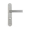  P50 poignée de porte sara inox entraxe 195mm condamnation sur cale de 2pièces NR INSPIRE - Sanifer Tamatave