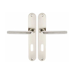  Poignee de porte sophie zinc nickelé 195 l INSPIRE - Sanifer Tamatave