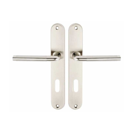  Poignee de porte sophie zinc nickelé 195 l INSPIRE - Sanifer Tamatave