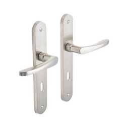  Poignée porte louise 195 aluminium sat cle NR INSPIRE - Sanifer Tamatave