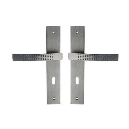  Ensemble de porte louna 195mm trou cle aluminium INSPIRE - Sanifer Tamatave