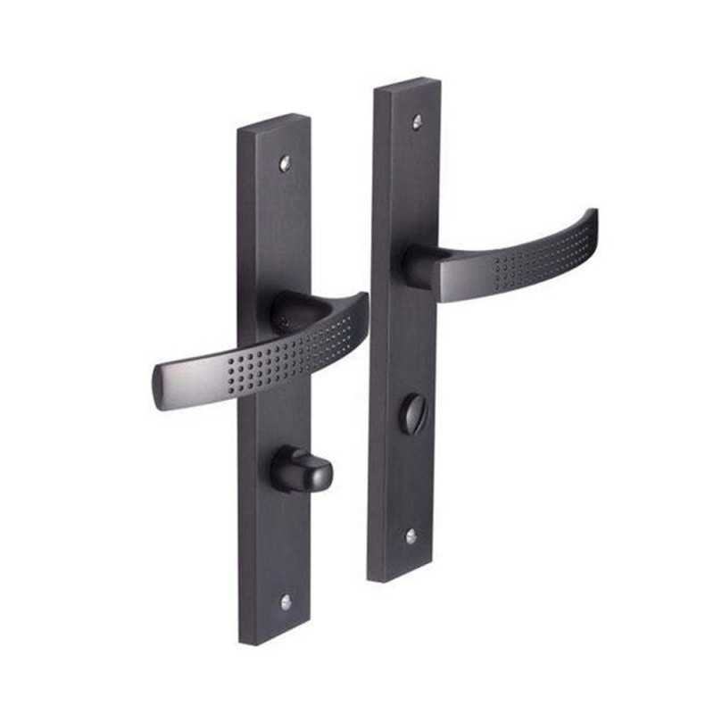  Ensemble de porte louna 195mm condamnation-décondamnation aluminium NR INSPIRE - Sanifer Tamatave