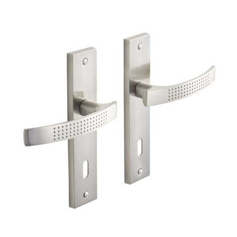 Ensemble de porte louna 165mm trou cle aluminium NR INSPIRE - Sanifer Tamatave
