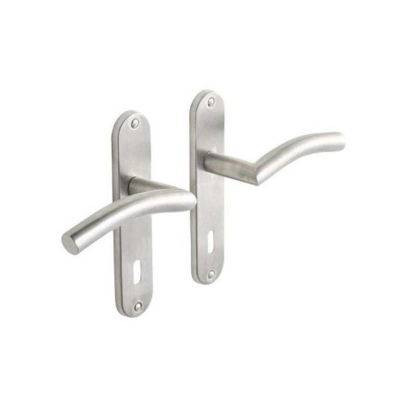  Ensemble de porte margaud 165mm trou cle inox NR INSPIRE - Sanifer Tamatave
