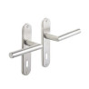 Ensemble de porte sara 165mm trou cle acier inoxydable NR INSPIRE - Sanifer Tamatave