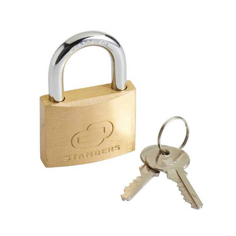  Cadenas 50mm laiton act + 2 cles  - Sanifer Tamatave