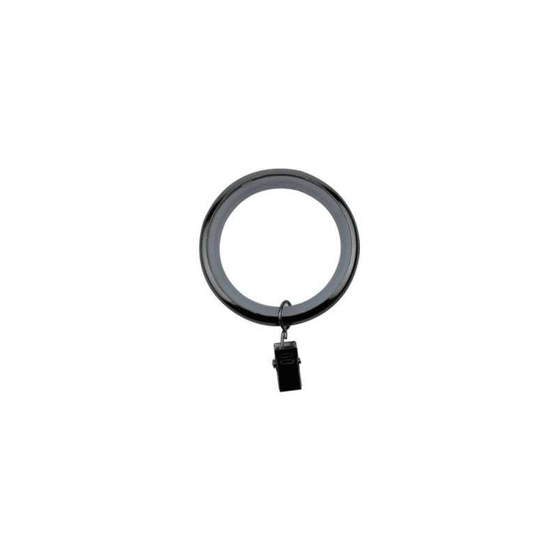  Anneau d20 métal clip silencieux nickel mat x10  - Sanifer Tamatave