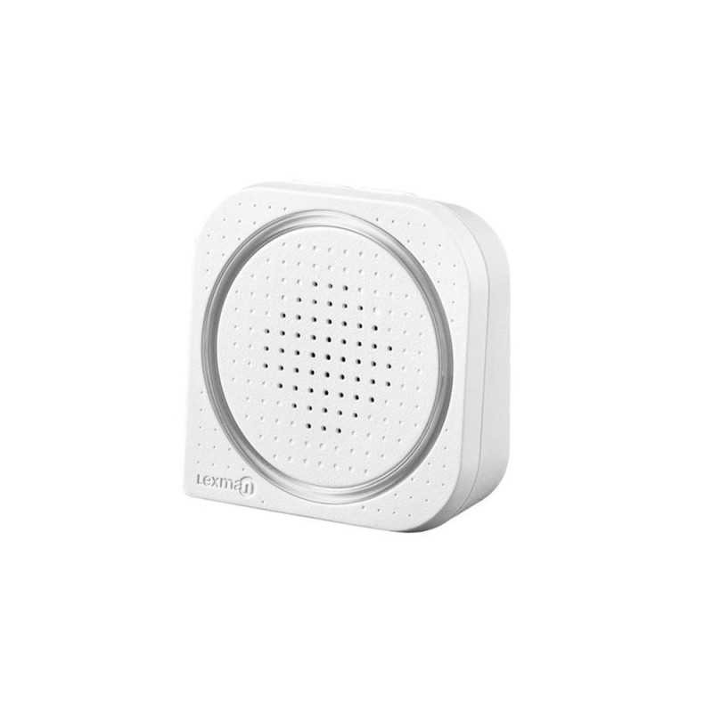  Sonnette sans fil pile vibreur d04 blanc NR  - Sanifer Tamatave