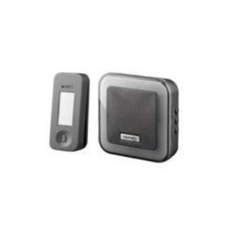  Sonnette sans fil sans pile enfichable d06 argent  - Sanifer Tamatave