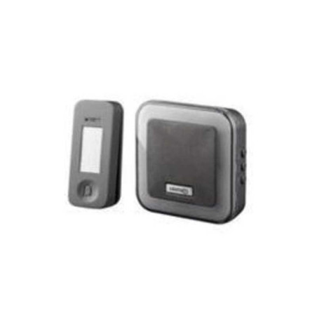 Sonnette sans fil sans pile enfichable d06 argent  - Sanifer Tamatave