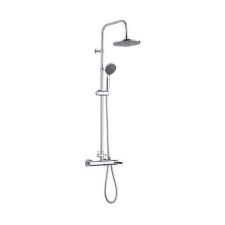  Colonne de douche mitigeur mécanique essentiale chrome  - Sanifer Tamatave