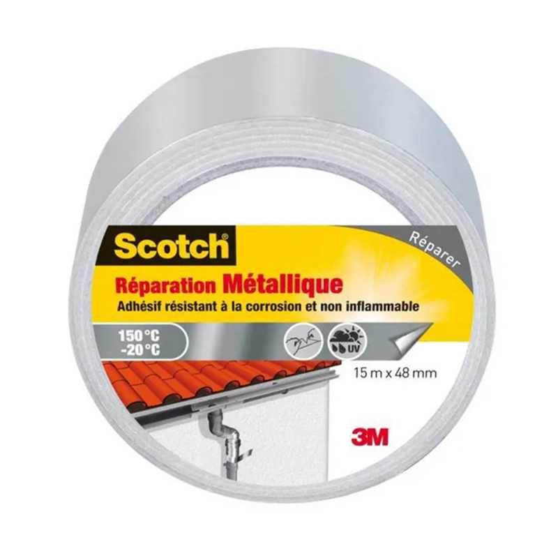  Ruban adhésif pour réparation métallique 15mx48mm aluminium scotch uc6 NR SCOTCH - Sanifer Tamatave