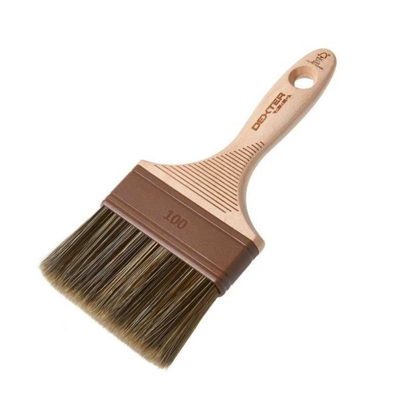  Pinceau plat bois 100mm pro DEXTER - Sanifer Tamatave