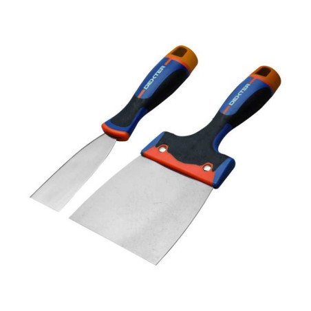  Couteau lame inox manche bimatière 4 et 12cm lot de 2 DEXTER - Sanifer Tamatave