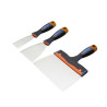  Couteau lame inox manche bimatière 4-8-20cm lot de 3 DEXTER - Sanifer Tamatave