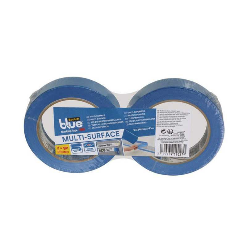  Ruban de masquage multi surfaces scotchblue 40mx24mm lot2  - Sanifer Tamatave