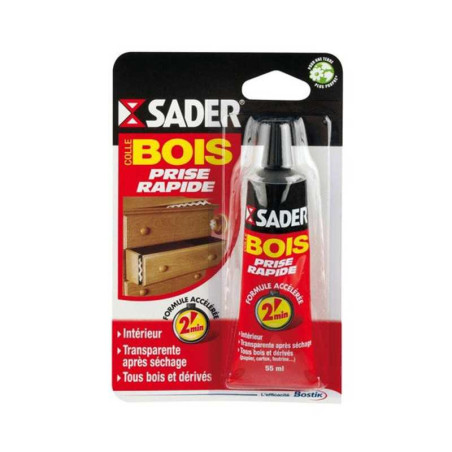  Colle bois rapides 55 ml sb NR SADER - Sanifer Tamatave