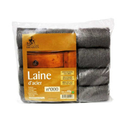  Tampon laine acier 12x5g  - Sanifer Tamatave