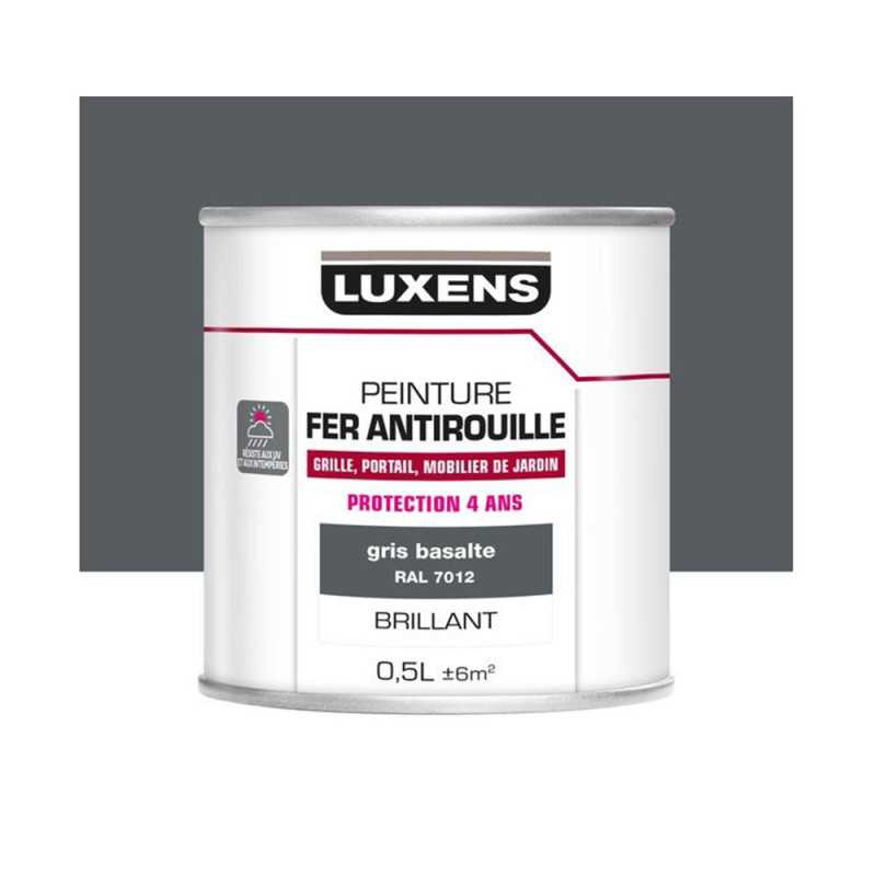  Peinture fer gris basalte 05l luxens NR  - Sanifer Tamatave