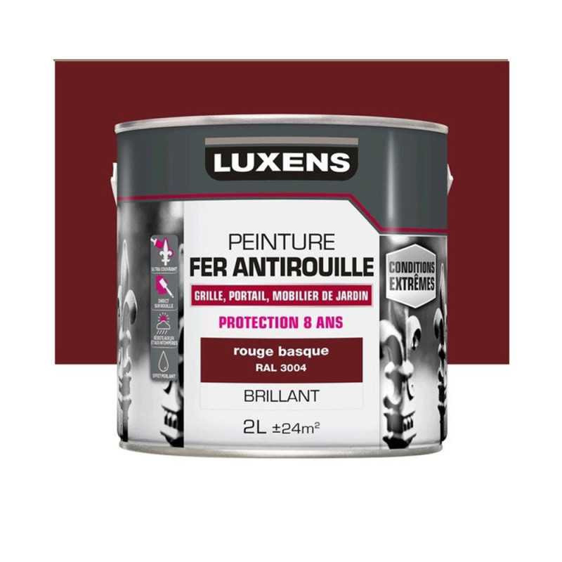  Peinture fer extérieur rouge brillant 2l  - Sanifer Tamatave