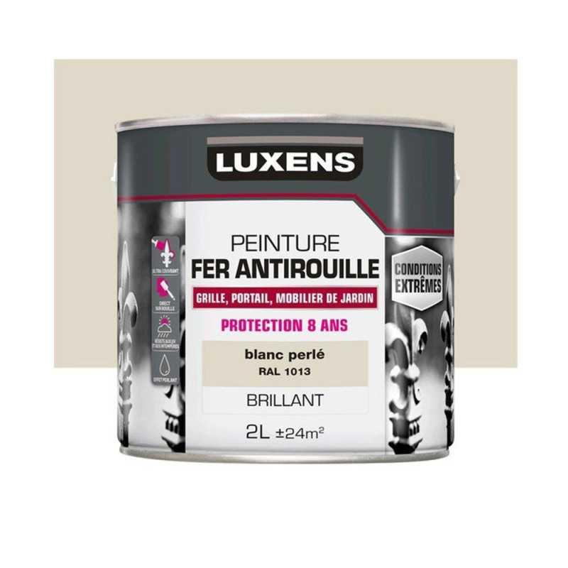  Peinture fer extérieur blanc perle brillant 2l  - Sanifer Tamatave