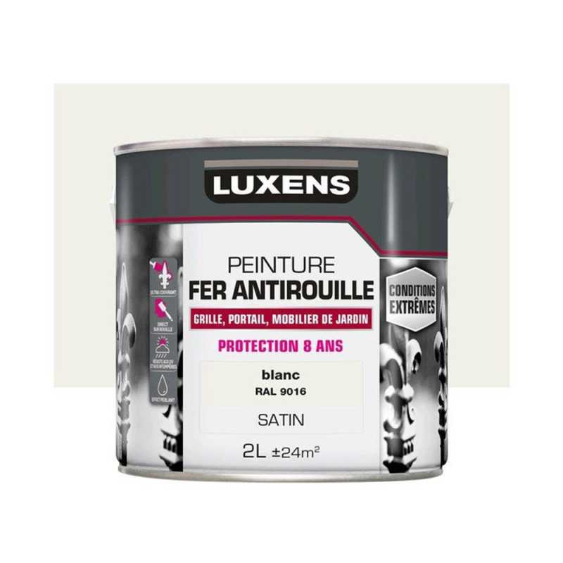  Peinture fer extérieur blanc satine 2l NR  - Sanifer Tamatave
