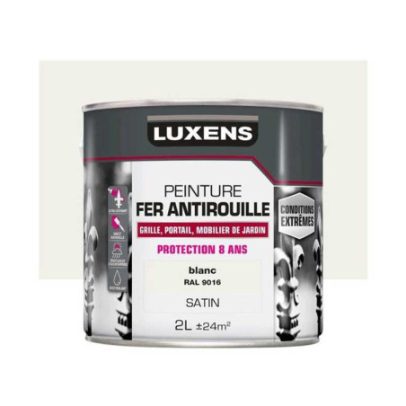  Peinture fer extérieur blanc satine 2l NR  - Sanifer Tamatave