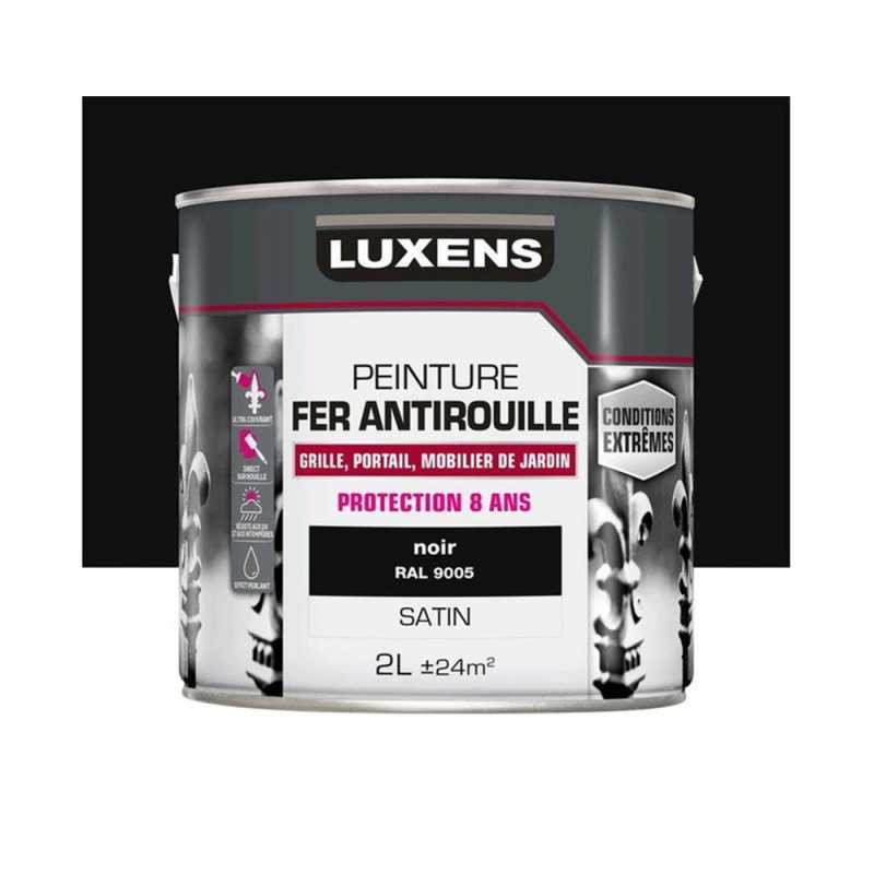  Peinture fer extérieur noir satine 2l  - Sanifer Tamatave
