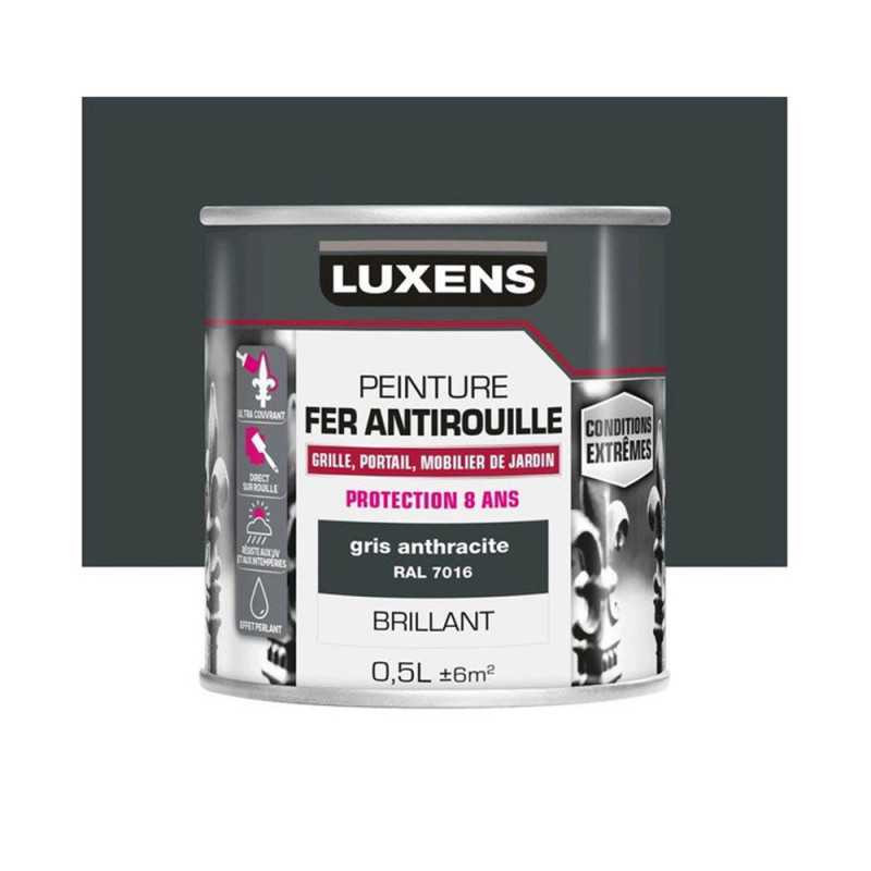  Peinture fer extérieur gris anthracite brillant 05l  - Sanifer Tamatave