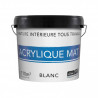 Peinture mur et plafond blanc mat 12 l NO NAME - Sanifer Tamatave