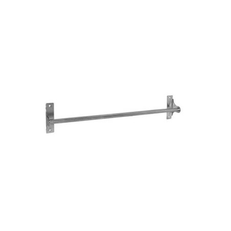 Porte-serviettes 1 barre fixe loft chrome brosse  - Sanifer Tamatave